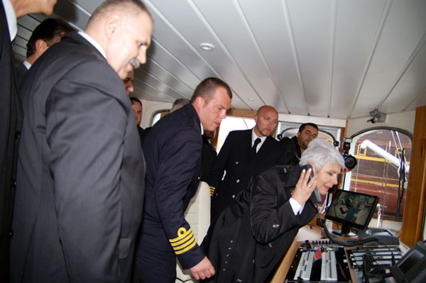 2010. 03. 23. - Premijerka Kosor kuma školskog broda Kraljica mora